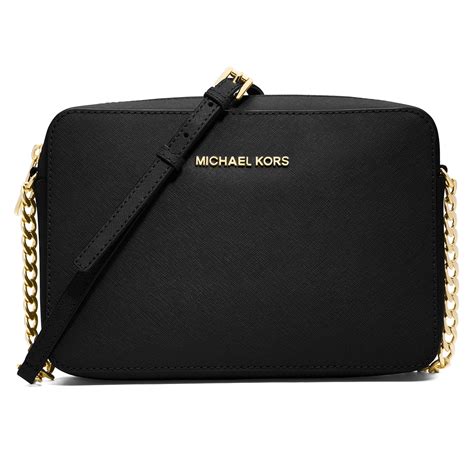 black cross body michael kors bag|Michael Kors black purse crossbody.